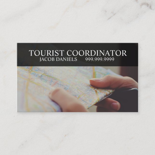Touristenkoordinator Karte Agent (Vorderseite)