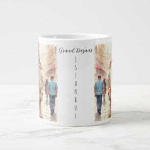 Touristenziel Istanbul, Türkisch, Türkei Jumbo-Tasse