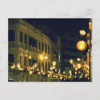Touristenziel Macau Postkarte