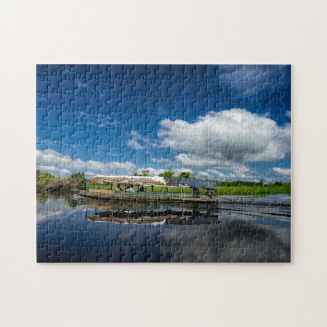 Touristisches Boots-Reflexion (Horizontal)