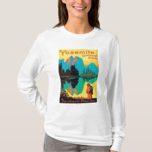 Touristisches Plakat - Yosemite Nationalpark, CA T-Shirt