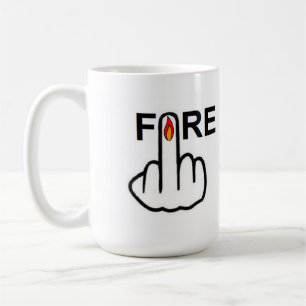 Tournage d'incendie d'Oiseau de Mug