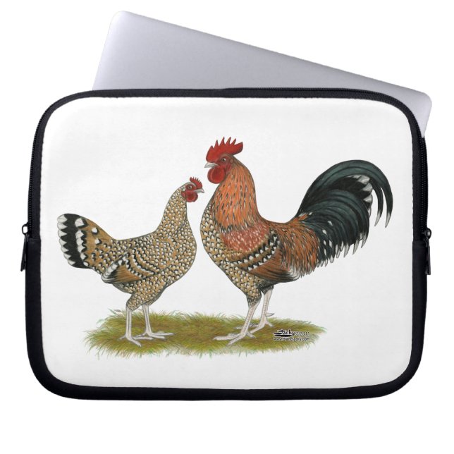 Tournaisis Bantams Laptopschutzhülle (Vorderseite)