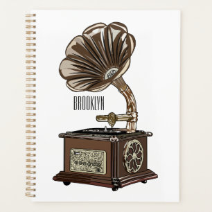 Tourne-disque dessin animé