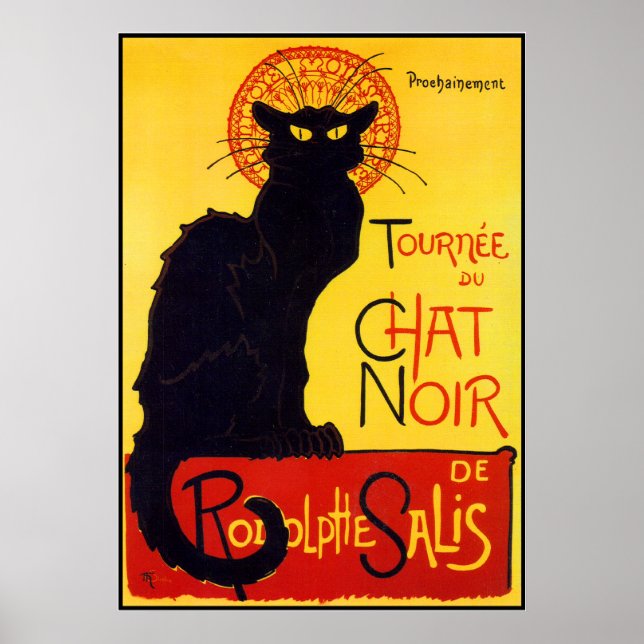 Tournée du Chat Noir, c.1896 Poster (Vorne)