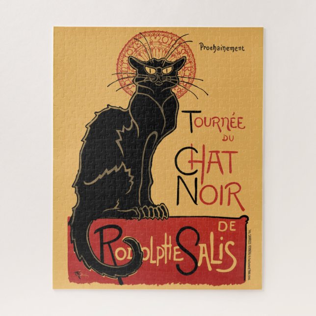 Tournée du Chat Noir France Vintage Poster V2 (Vertikal)