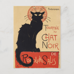 Tournée du Chat Noir  Postkarte