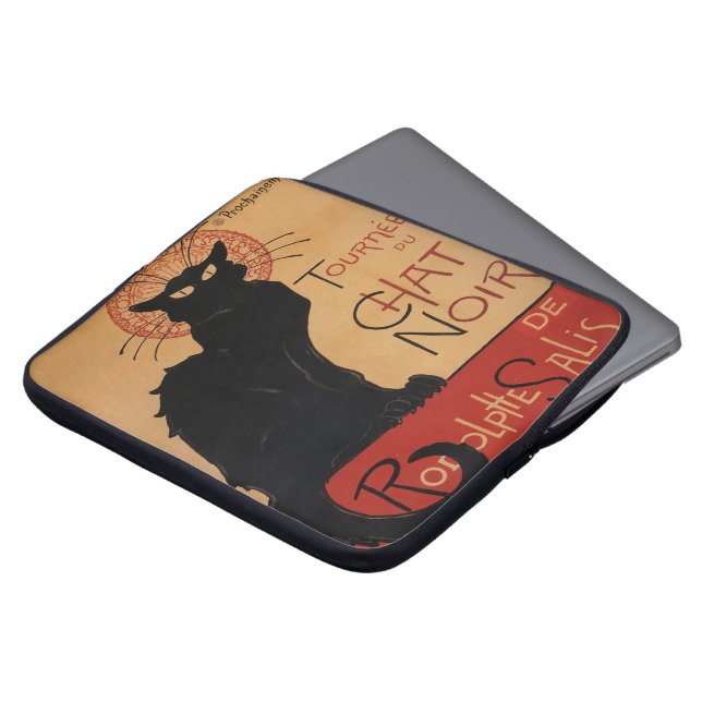 Tournée du Chat Noir, Théophile Steinlen Laptopschutzhülle (Vorne Oben)