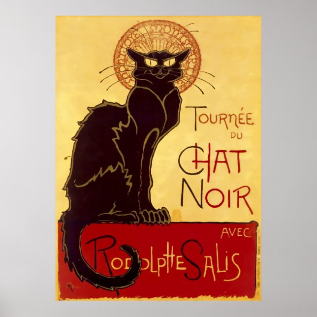 Tournée du Chat Noir, Théophile Steinlen Poster (Vorne)