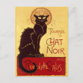 Tournée du Chat Noir, Théophile Steinlen Postkarte