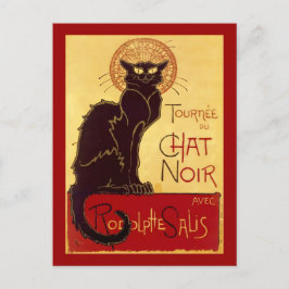 Tournée du Chat Noir, Théophile Steinlen Postkarte