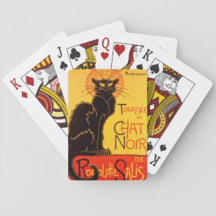 Tournée du Chat Noir - Vintage Poster Spielkarten