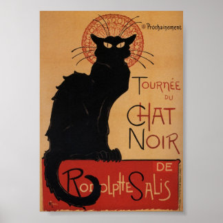Tournee du Chat noir Vintage Werbeplakat Poster
