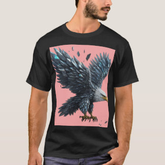 Tourner au-dessus : T-shirt Eagle en cristal