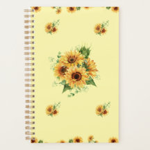 Tournesol aquarelle – Graphique floral