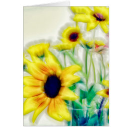 Tournesol d'été et bouquet de Strawflower