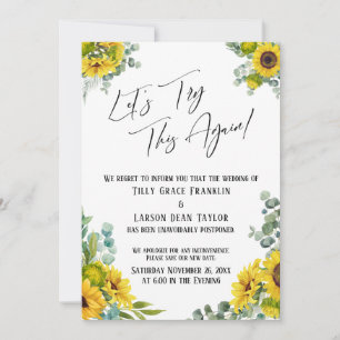 Tournesol Eucalyptus Essayons cette carte encore
