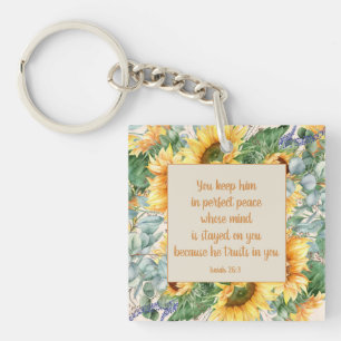 Tournesol Feuille Bible Verse Garder la paix parfa