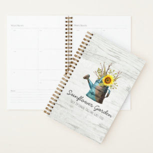 Tournesol Floral & Bois Rustique Cottage Vintage