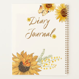 Tournesol joyeux et papillon esthétique de soleil
