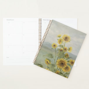 Tournesol moderne Image aquarelle et personnalisée
