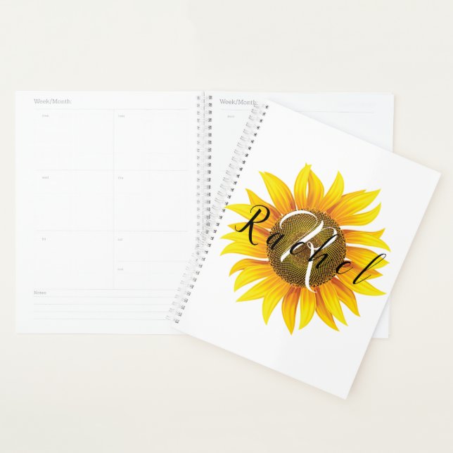 Tournesol personnalisé (Devant avec enveloppe)