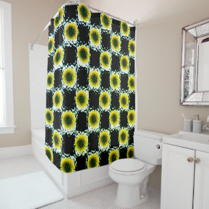 Tournesol rideau de douche