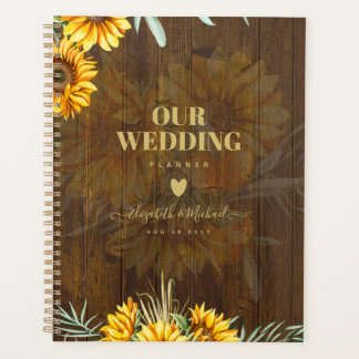 Tournesol Rustique Personnalisé Pampas Mariage en