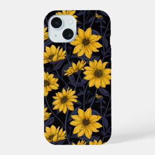 Tournesol sauvage, sunroot en jaune et bleu
