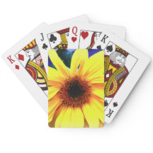 Tournesol Vélos Cartes De Jeu