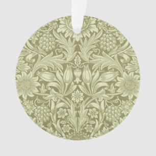 Tournesol William Morris Vintage Olive Damask