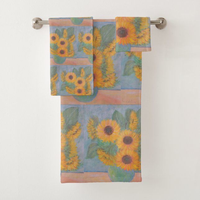Tournesols Dans Un Vase (En situation)