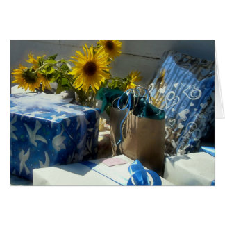 tournesols et cadeaux