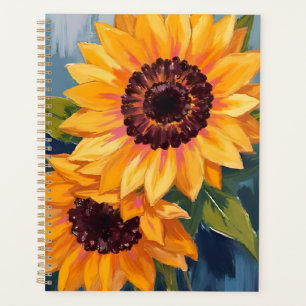 Tournesols jaunes Peinture florale à l'aquarelle
