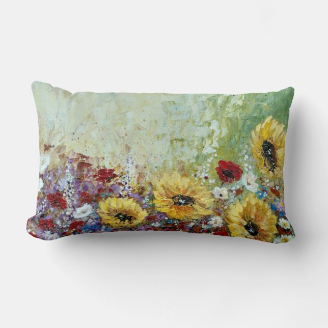 Tournesols lombaires de coussin (Recto)