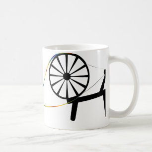 Tournez une tasse personnalisée par arc-en-ciel d
