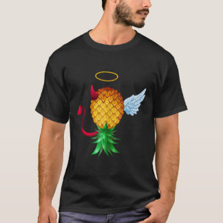 Tournez vers le haut vers le bas ananas demi-diabl