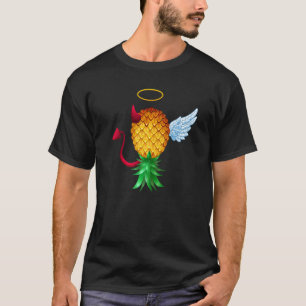 Tournez vers le haut vers le bas ananas demi-diabl
