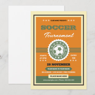 Tournoi de football Modèle