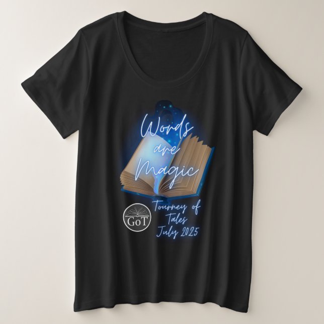 Tournoi officiel des Contes Juillet 2025 T-shirt (Design devant)