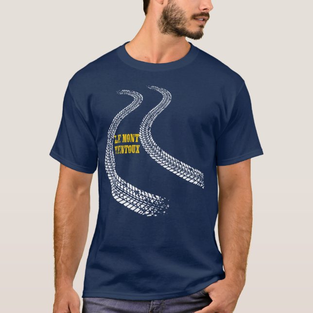 TOURS  DE MONT VENTOUX T-Shirt (Vorderseite)