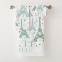 Tours et coeurs Eiffel personnalisés