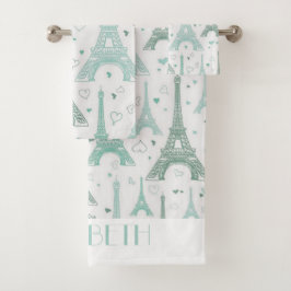 Tours et coeurs Eiffel personnalisés