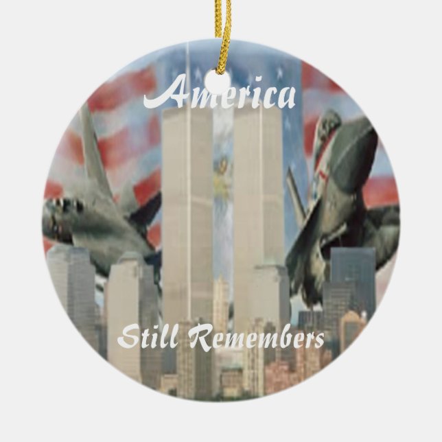Tours jumelles 9/11 Ornement du souvenir (Devant)