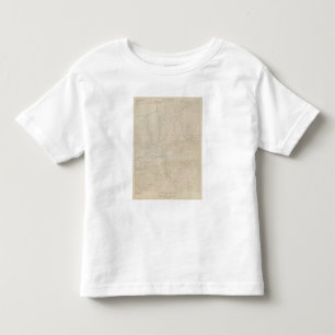 Tourtelotte Park-spezielle Atlas-Karte Kleinkind T-shirt