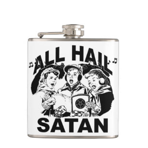 Tous grêlent le flacon de Satan