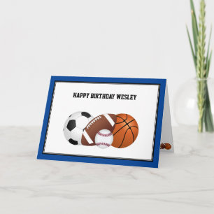 Tous les anniversaires sportifs avec carte bleue