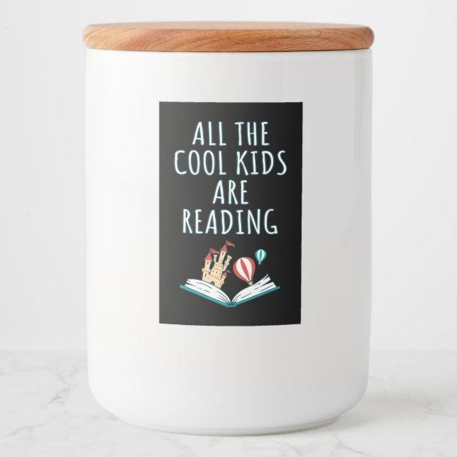 Tous les enfants Cool lisent II Étiquette alimenta (Devant)