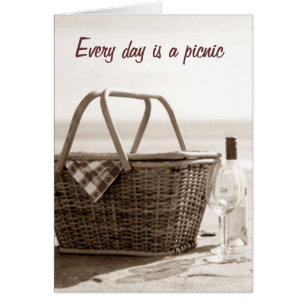 TOUS LES JOURS, C'EST UN PICNIC TANT QUE JE SUIS A