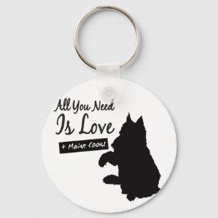 Tous les porte-clés de You Need Is Maine Coon